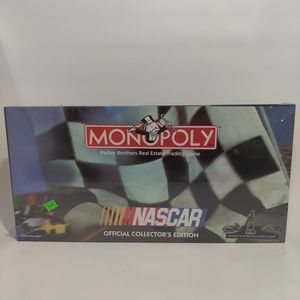 1997 NASCAR Monopoly Game Official Collector's Edition Pewter Tokens New Sealed